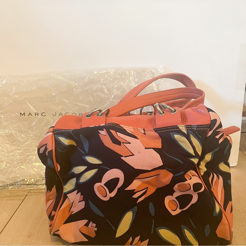 Marc Jacob’s Vintage Canvas and Leather Floral Purse